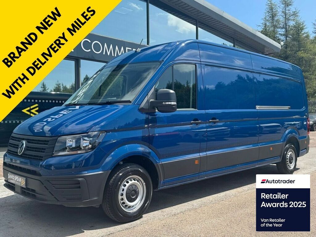 Volkswagen Crafter Tdi 140Ps Cr35 Commerce Plus Lwb 4.3M With Blue