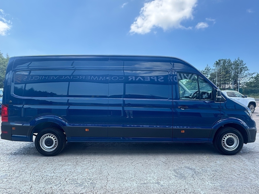 Volkswagen Crafter Tdi 140Ps Cr35 Commerce Plus Lwb 4.3M With Blue #5