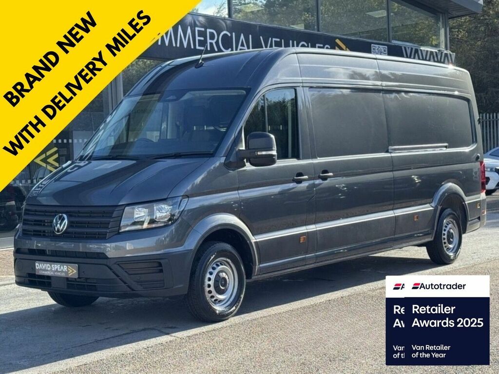 Volkswagen Crafter Tdi 140Ps Cr35 Commerce Plus Lwb 4.3M With Ai Grey