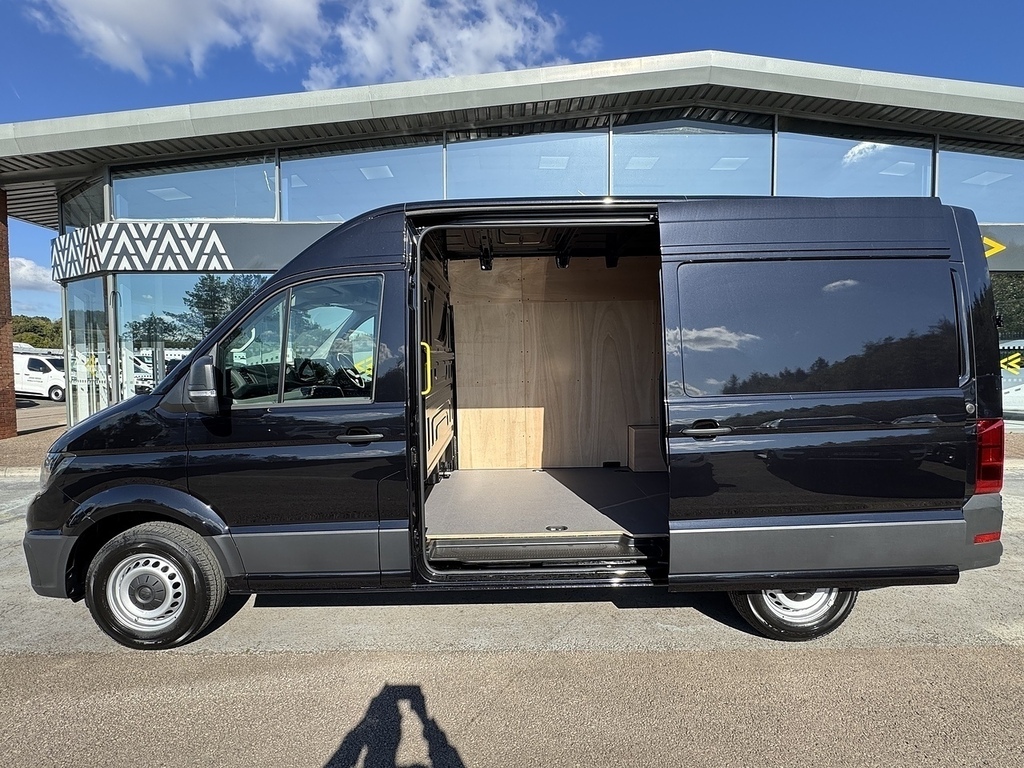 Volkswagen Crafter Cr35 Panel Van Commerce Mwb 140 Ps 2.0 Tdi 6Sp Man White #9