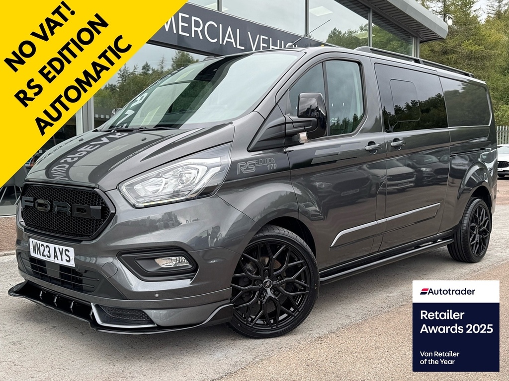 Ford Transit Custom 320 Ecoblue Limited L2 Lwb Dscv Exclusive Rs Editi Grey