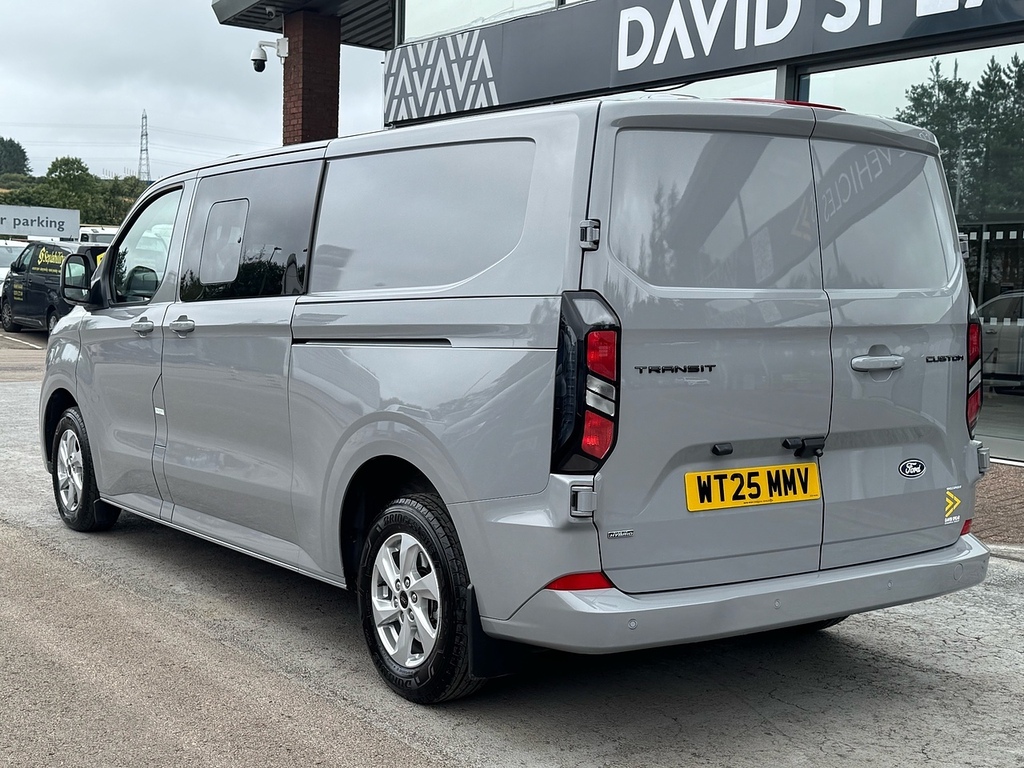 Ford Transit Custom 320 Duratec Limited L2 Lwb 232Ps 11.8Kwh 2.5 Kombi Grey #4