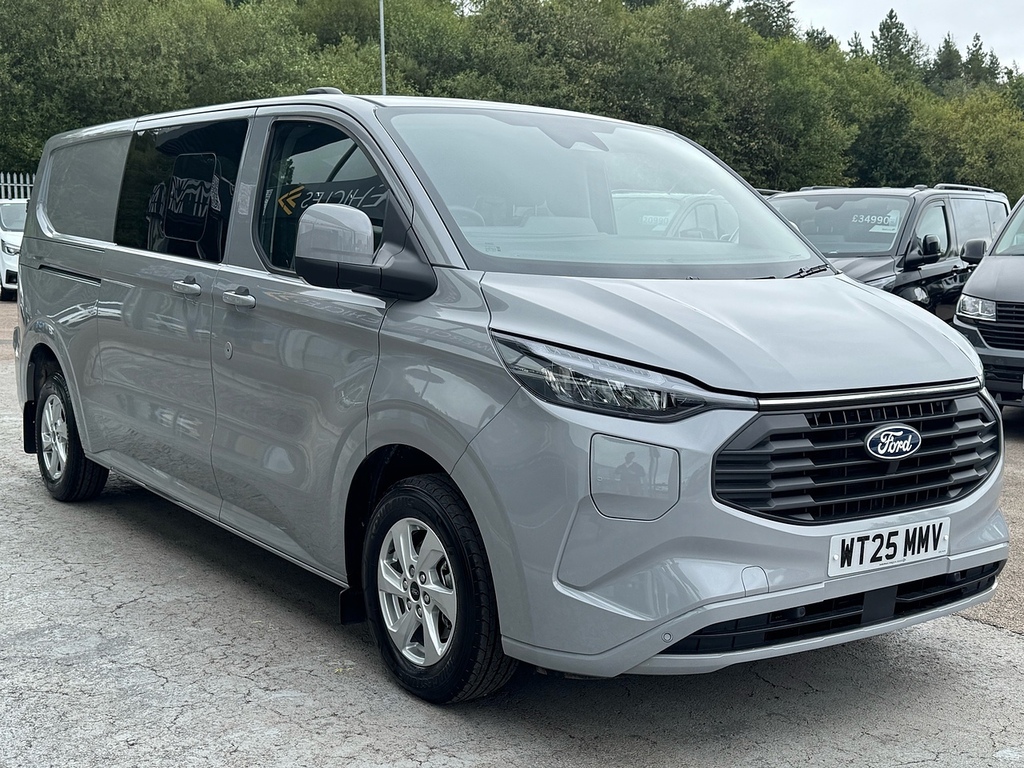 Ford Transit Custom 320 Duratec Limited L2 Lwb 232Ps 11.8Kwh 2.5 Kombi Grey #3