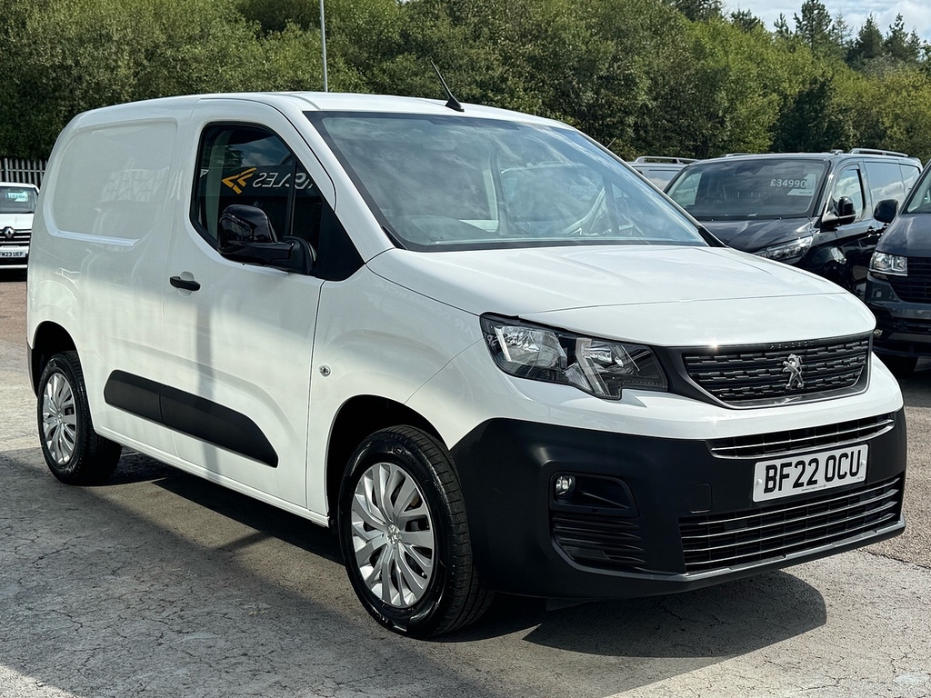 Peugeot Partner Bluehdi 1000 Professional Premium 100Ps Wit Air Co White #3