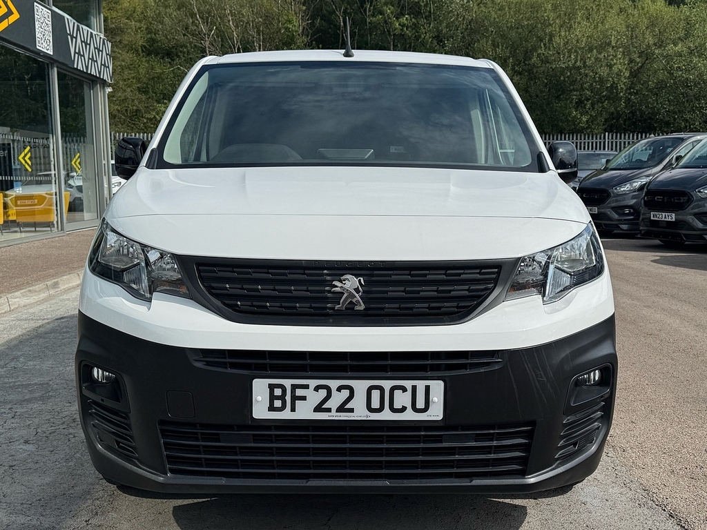 Peugeot Partner Bluehdi 1000 Professional Premium 100Ps Wit Air Co White #6