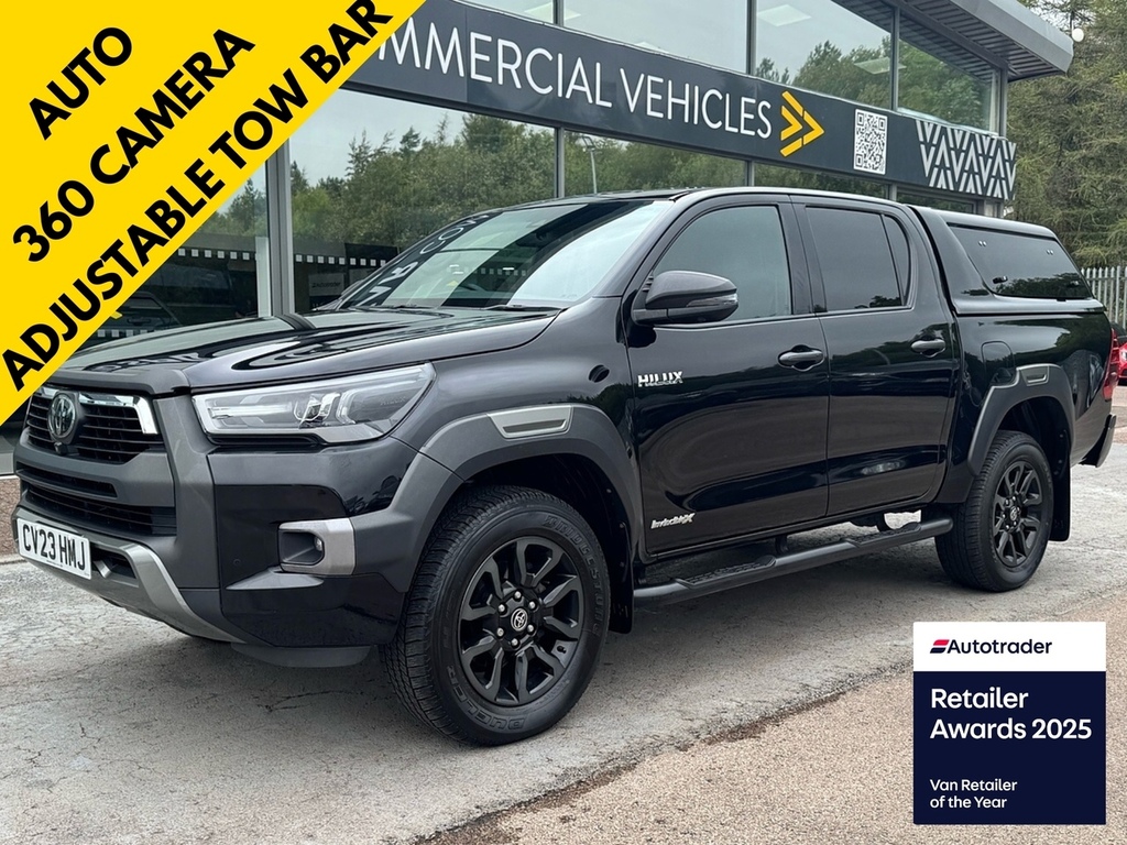 Toyota HILUX D-4d Invincible X 4Wd 204Ps With Canopy, Adju Black