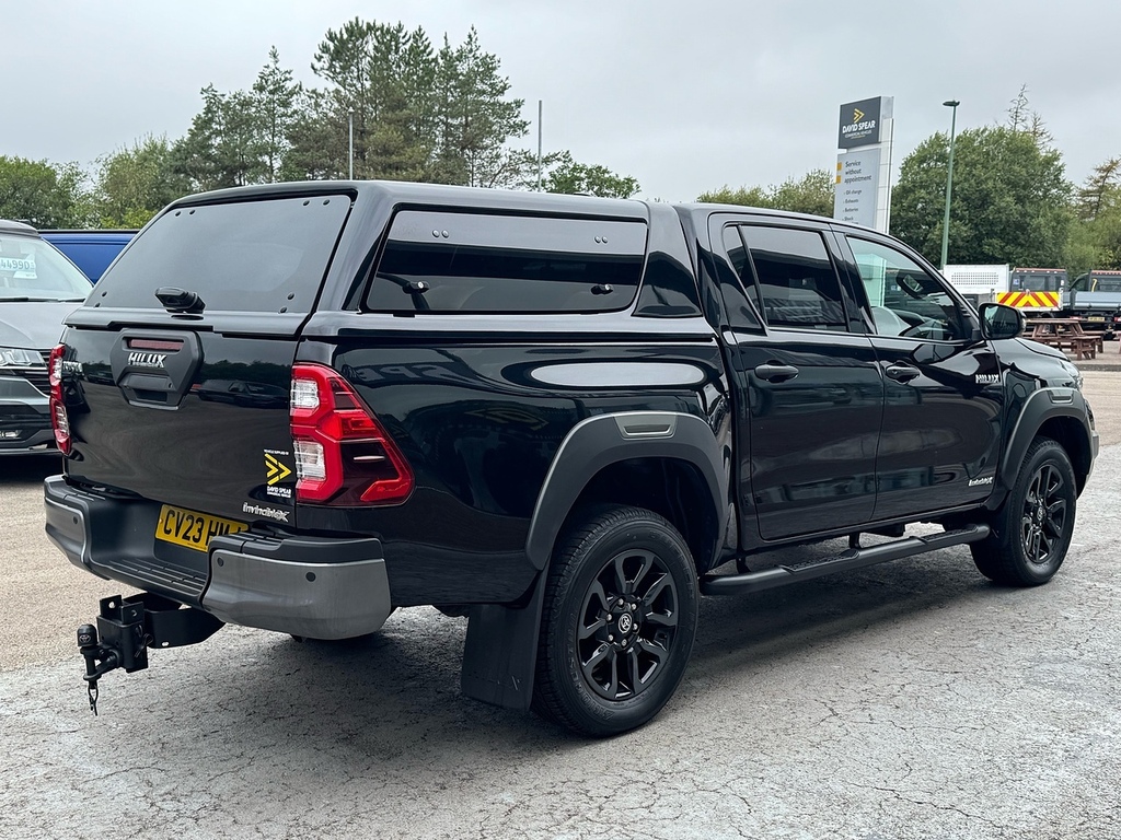 Toyota HILUX D-4d Invincible X 4Wd 204Ps With Canopy, Adju Black #2