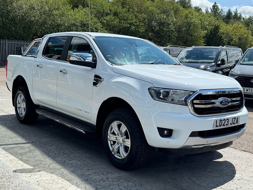 Ford Ranger Ecoblue Limited 4Wd 170Ps With Heated Screen, Tow White #3