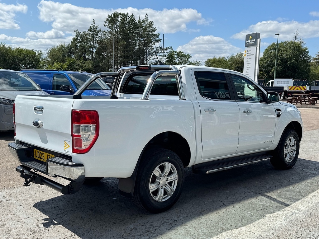 Ford Ranger Ecoblue Limited 4Wd 170Ps With Heated Screen, Tow White #2