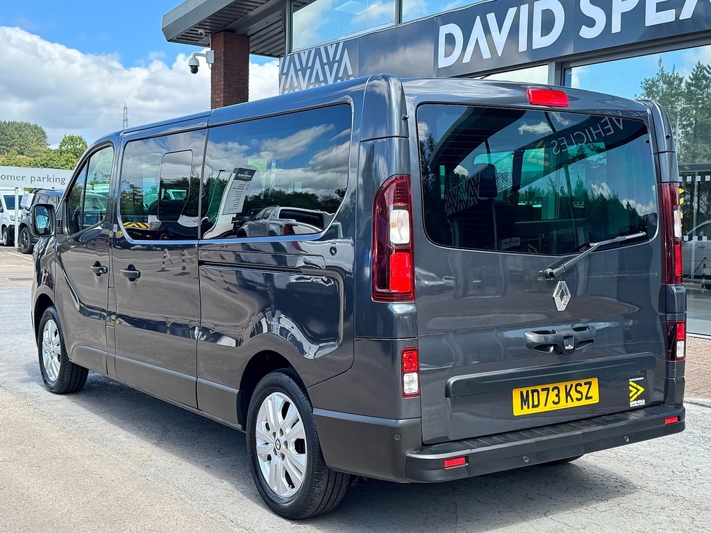 Renault Trafic Dci Ll30 Sport 150Ps 9 Seater Minibus L2 Lwb No Va Grey #4