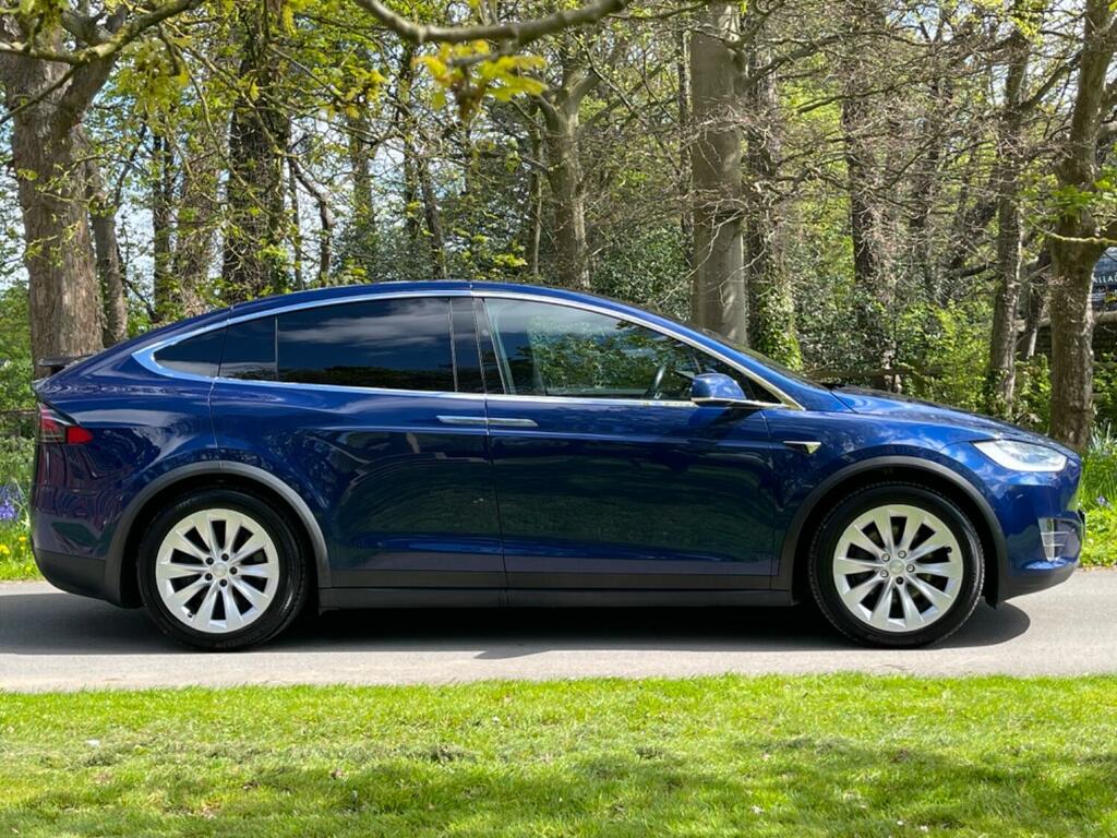 Tesla Model X 90D Dual Motor Blue #2