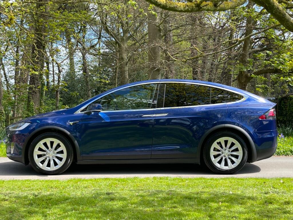 Tesla Model X 90D Dual Motor Blue #5