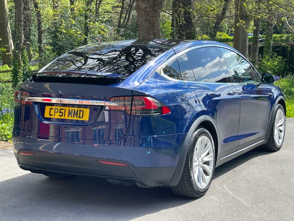 Tesla Model X 90D Dual Motor Blue #3