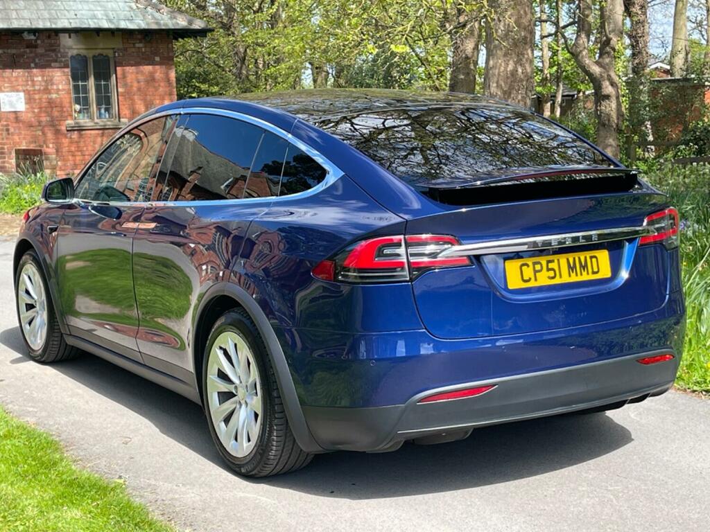 Tesla Model X 90D Dual Motor Blue #6