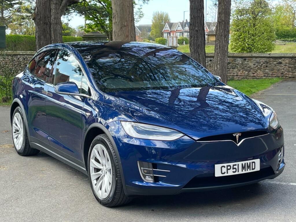 Tesla Model X 90D Dual Motor Blue