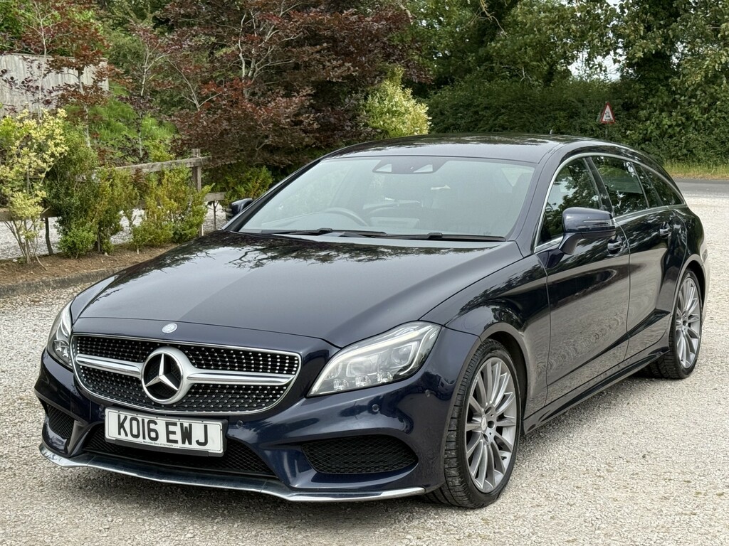 Mercedes-Benz CLS 3.0 Cls350d V6 Amg Line Blue #4