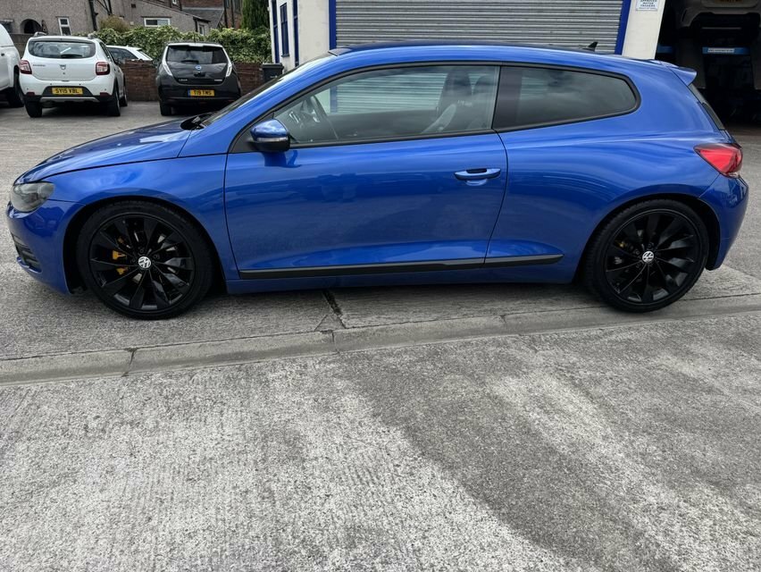 Volkswagen Scirocco 2L Gt Blue #3
