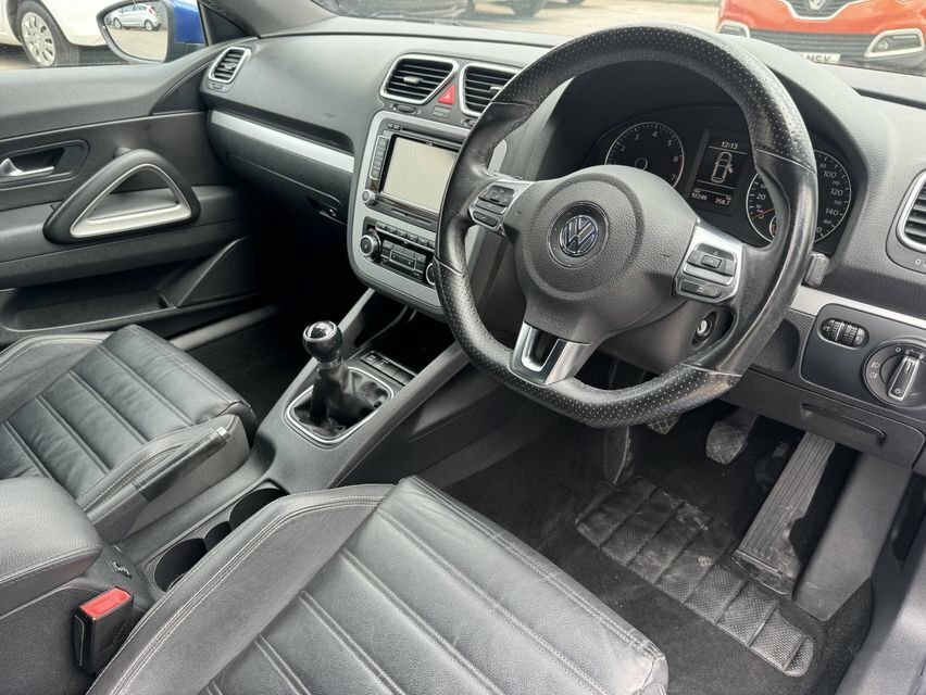 Volkswagen Scirocco 2.0 Tdi Gt 18 Inch Alloys Fsh - 8 Service Black #11