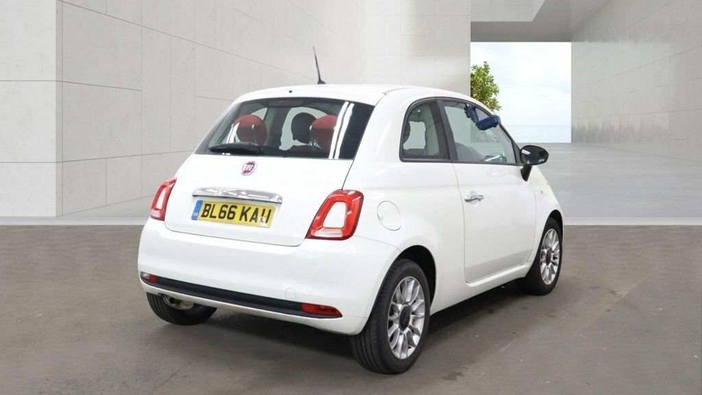 Fiat 500 1.2L Pop Star White #4