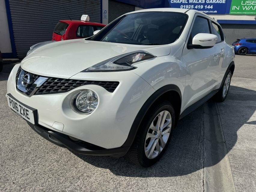 Nissan Juke 1L Acenta Premium White #3