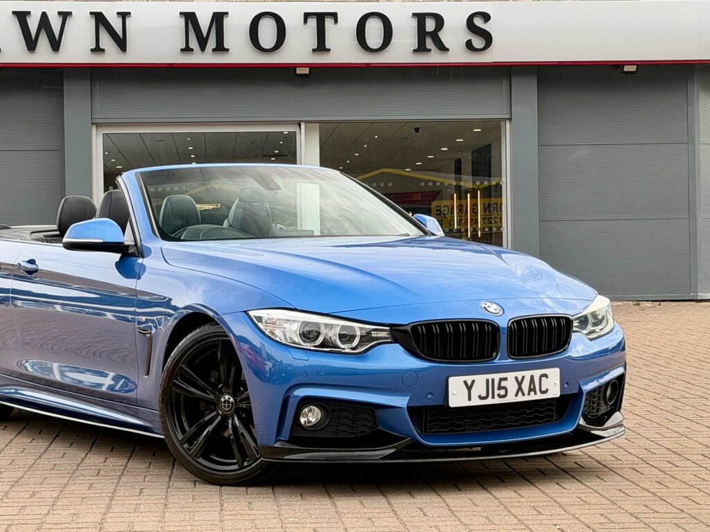 BMW 4 Series 2.0 420D M Sport Euro 6 Ss Blue #4