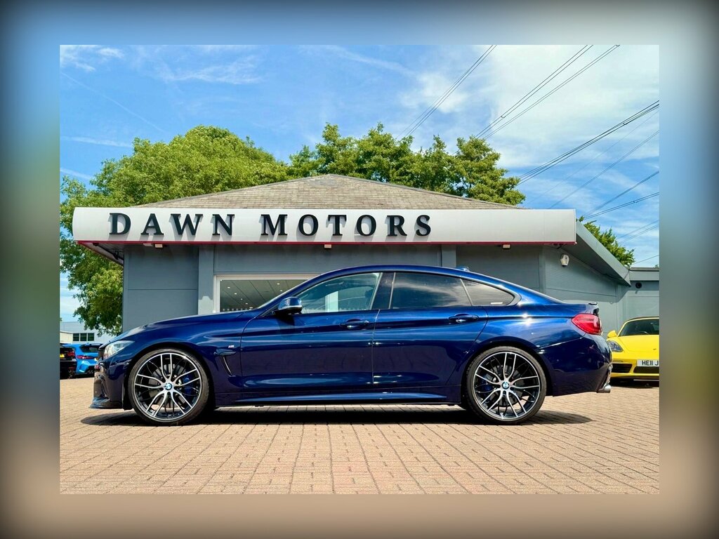 BMW 4 Series Gran Coupe 2.0 430I M Sport Euro 6 Ss Blue #2