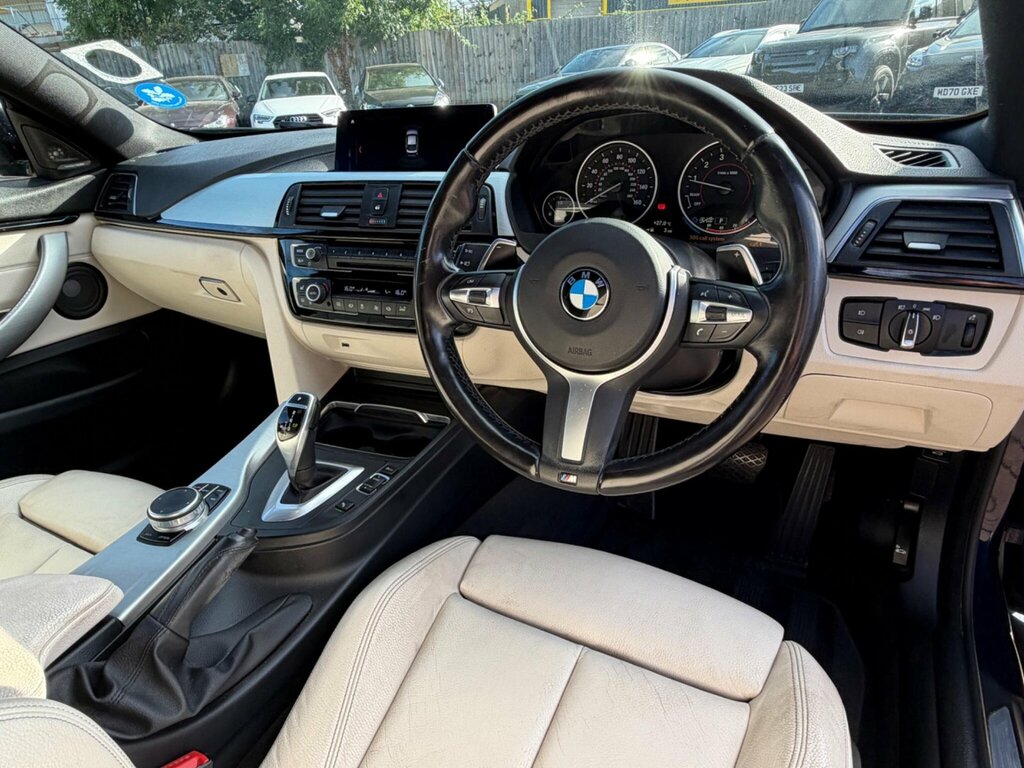 BMW 4 Series Gran Coupe 420I Sport Business Media Black #13