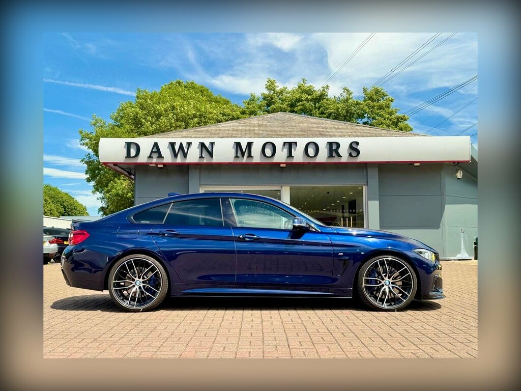 BMW 4 Series Gran Coupe 420I Sport Business Media Black #11