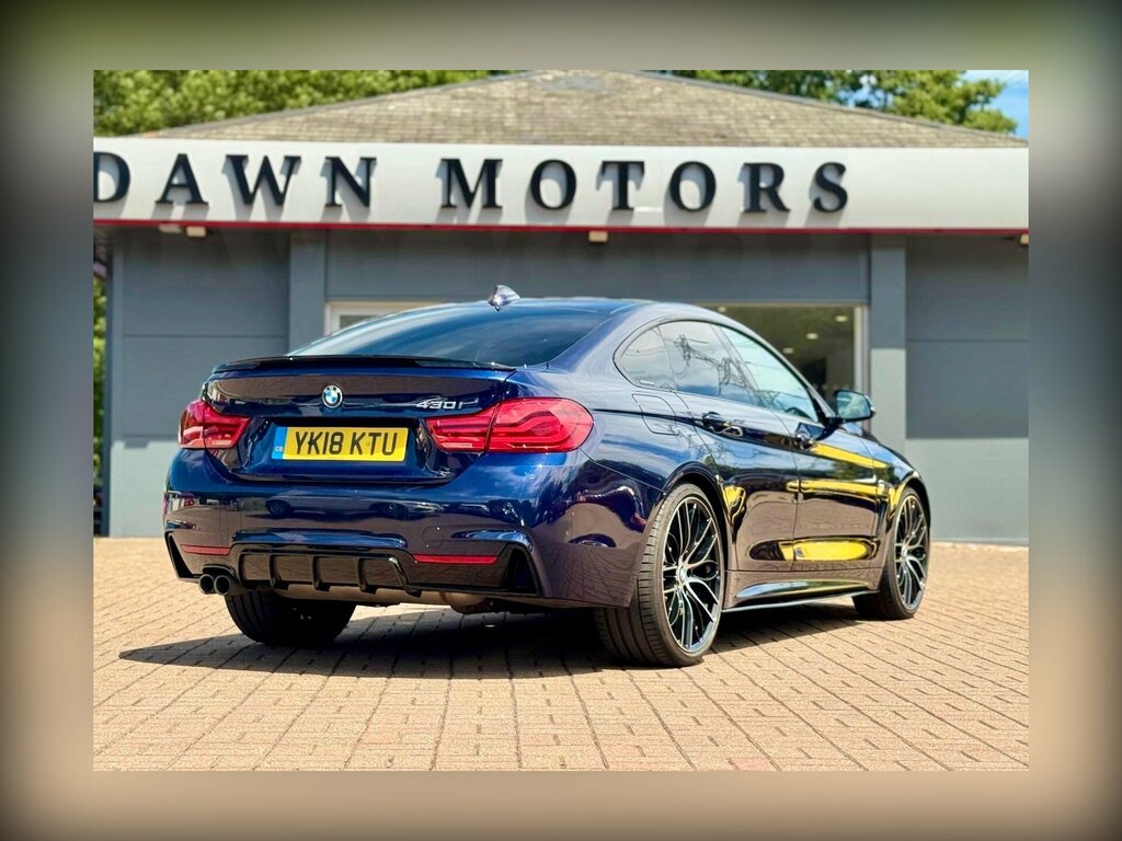 BMW 4 Series Gran Coupe 420I Sport Business Media Black #12