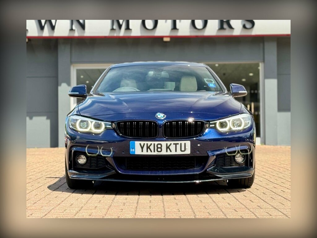 BMW 4 Series Gran Coupe 420I Sport Business Media Black #7