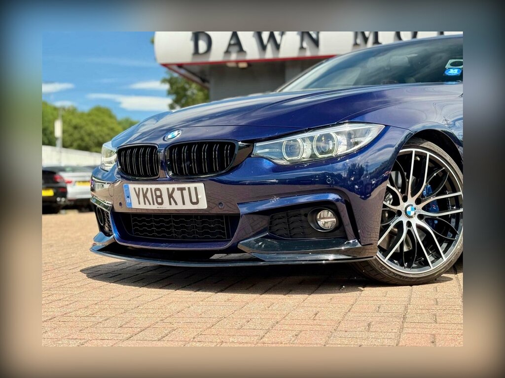 BMW 4 Series Gran Coupe 2.0 430I M Sport Euro 6 Ss Blue #5