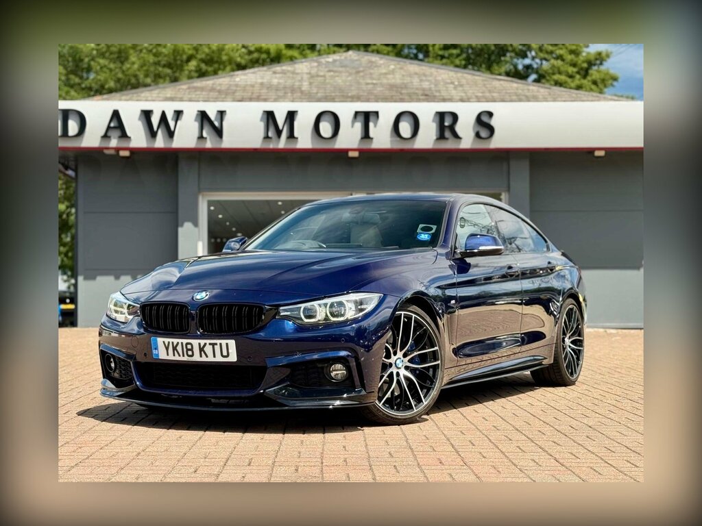 BMW 4 Series Gran Coupe 2.0 430I M Sport Euro 6 Ss Blue
