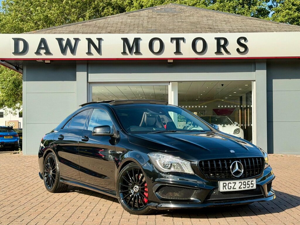 Mercedes-Benz CLA Class 2.0 Cla45 Amg Coupe 7G-dct 4Matic Euro 6 Ss Black #4