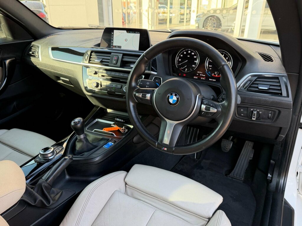 BMW 2 Series 1.5 218I M Sport Euro 6 Ss White #3