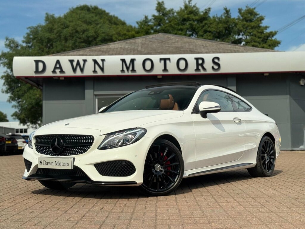Mercedes-Benz C Class 2.1 C220d Amg Line Premium Plus G-tronic Euro 6 White