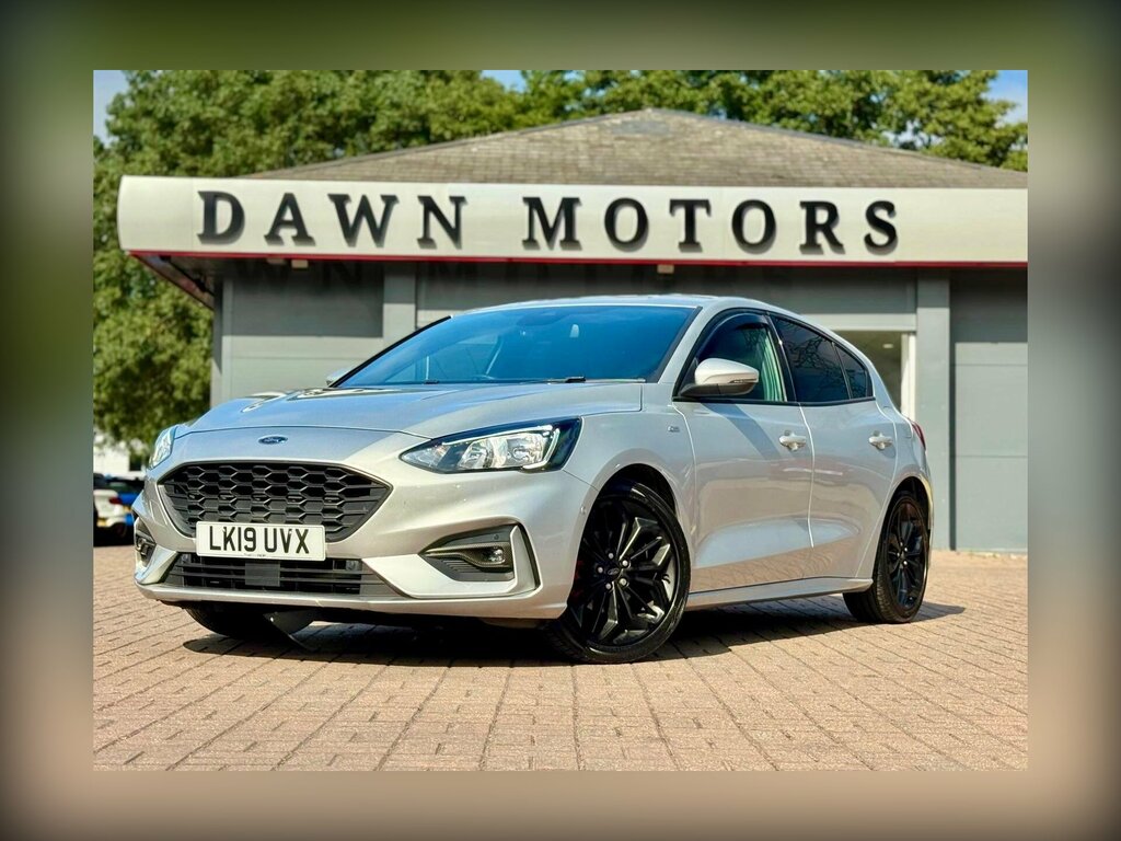Ford Focus 1.0T Ecoboost St-line X Euro 6 Ss Silver