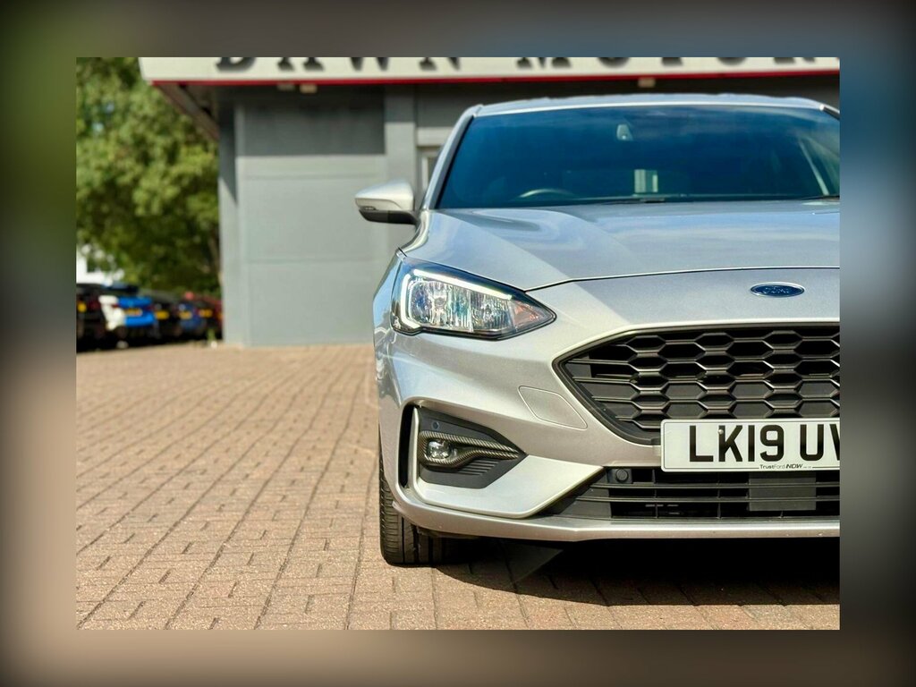 Ford Focus 1.0T Ecoboost St-line X Euro 6 Ss LK19UVX Silver #6