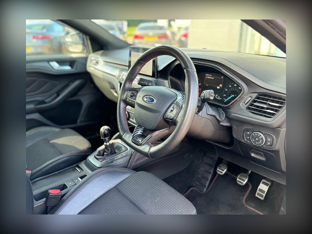 Ford Focus 1.0T Ecoboost St-line X Euro 6 Ss LK19UVX Silver #4