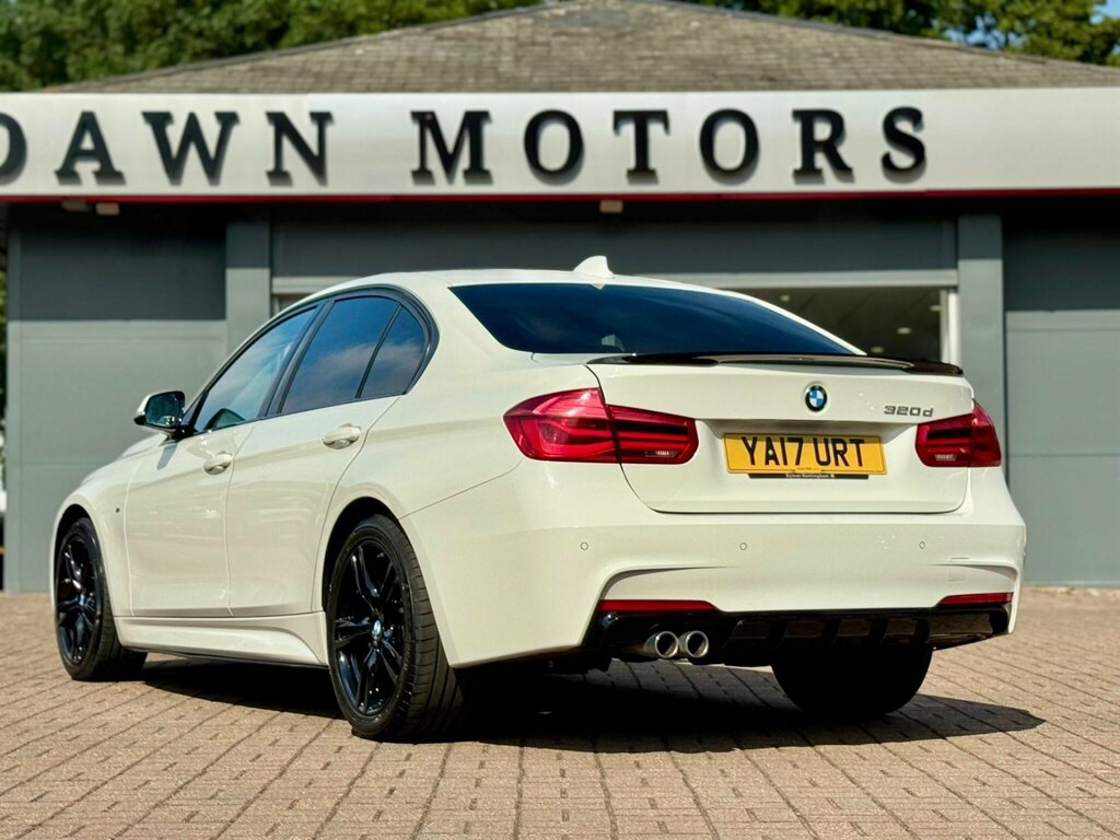 BMW 3 Series 2.0 320D M Sport Euro 6 Ss YA17URT White #2
