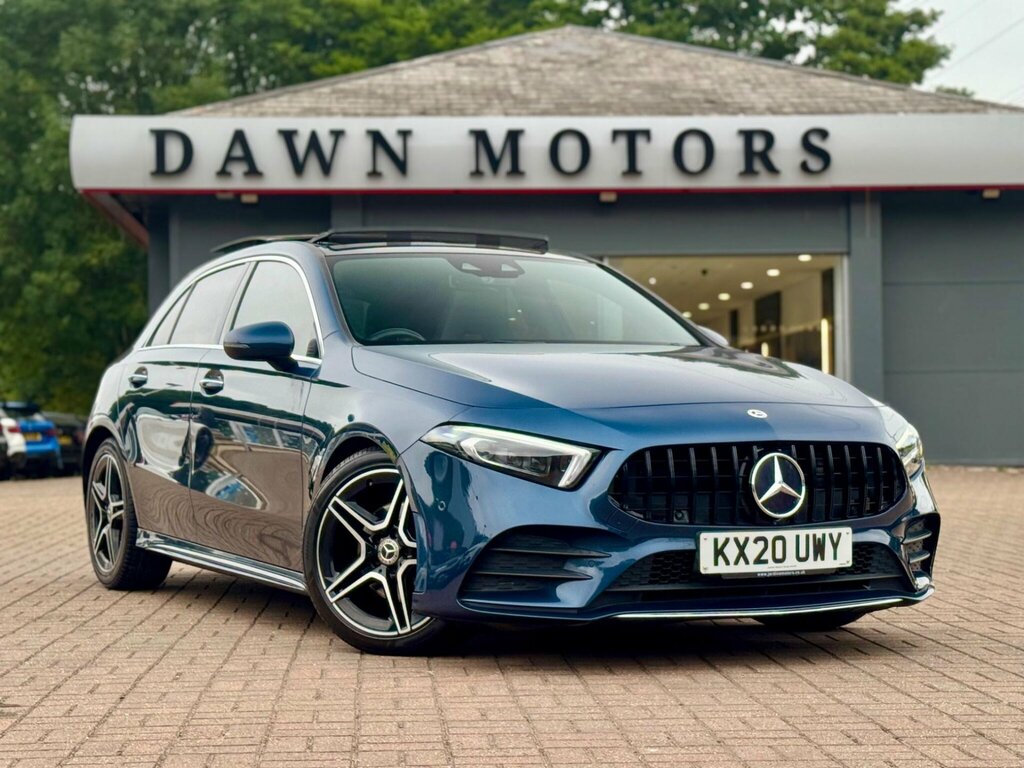 Mercedes-Benz A Class 1.5 A180d Amg Line Premium Plus 2 7G-dct Euro 6 Blue