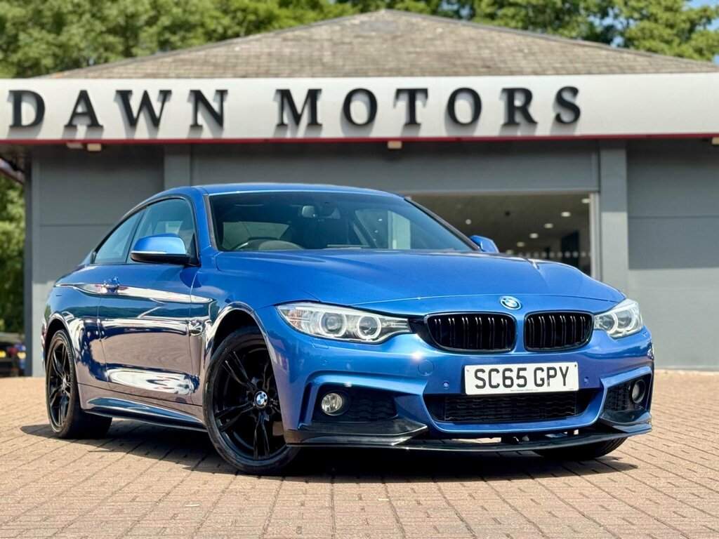 BMW 4 Series 2.0 420D M Sport Xdrive Euro 6 Ss Blue #4