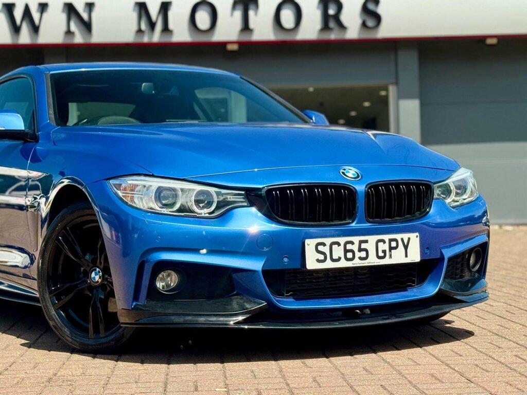 BMW 4 Series 2.0 420D M Sport Xdrive Euro 6 Ss Blue #6