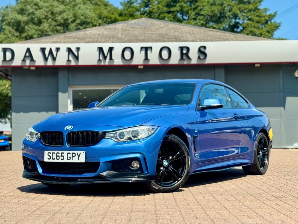 BMW 4 Series 2.0 420D M Sport Xdrive Euro 6 Ss Blue