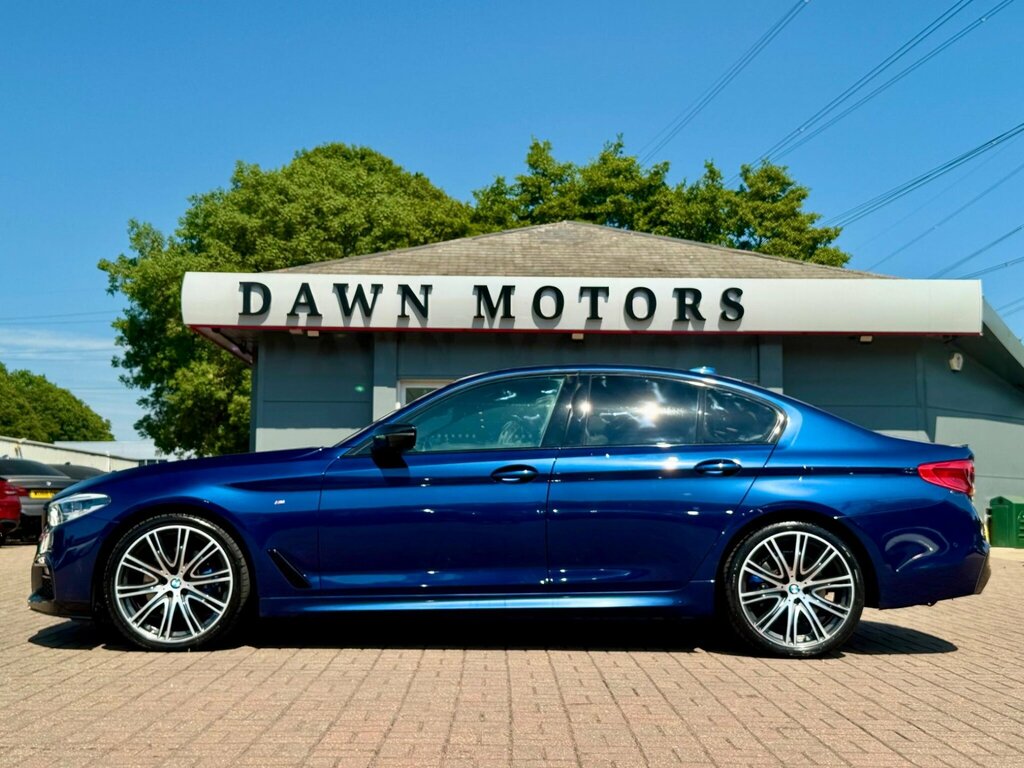 BMW 5 Series 3.0 530D M Sport Xdrive Euro 6 Ss Blue #2