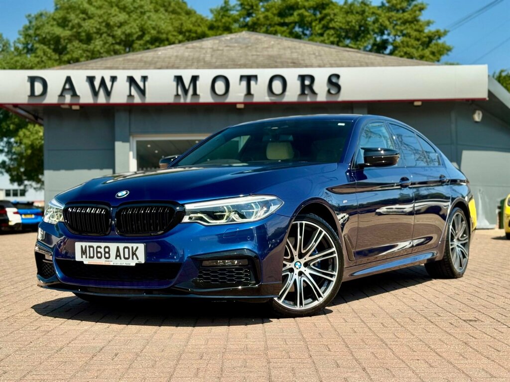 BMW 5 Series 3.0 530D M Sport Xdrive Euro 6 Ss Blue #6