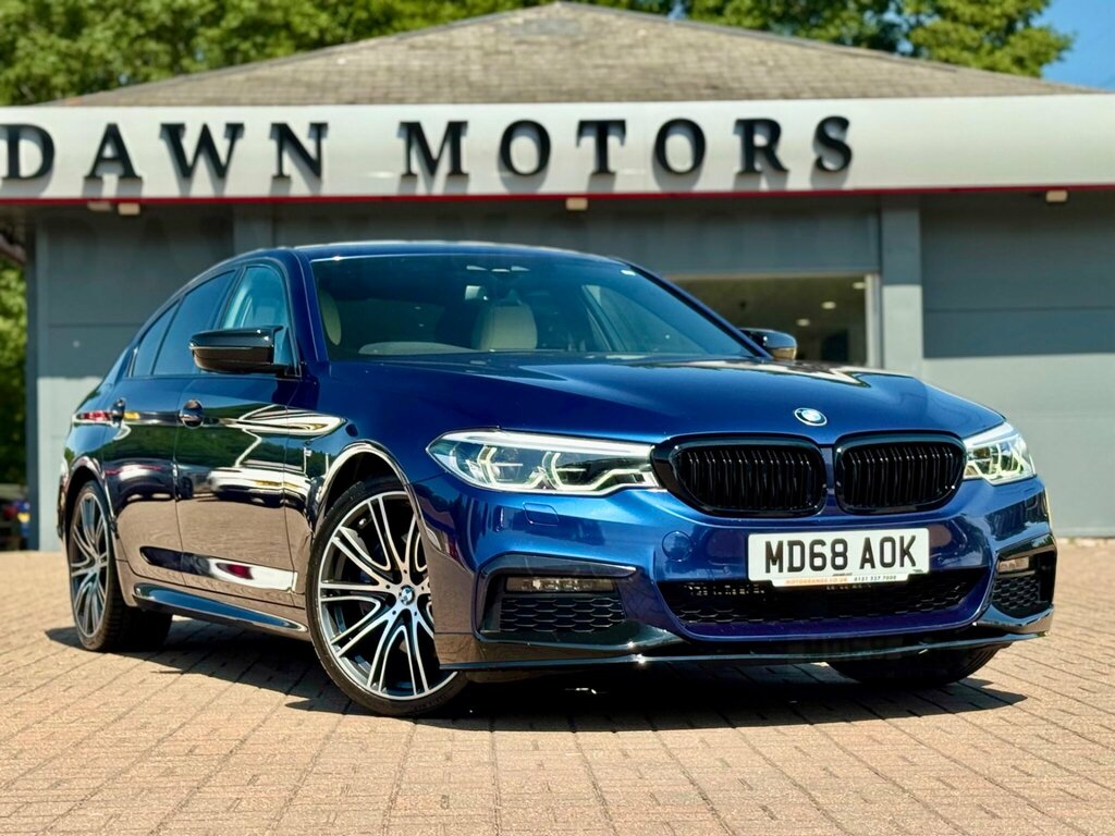 BMW 5 Series 3.0 530D M Sport Xdrive Euro 6 Ss Blue