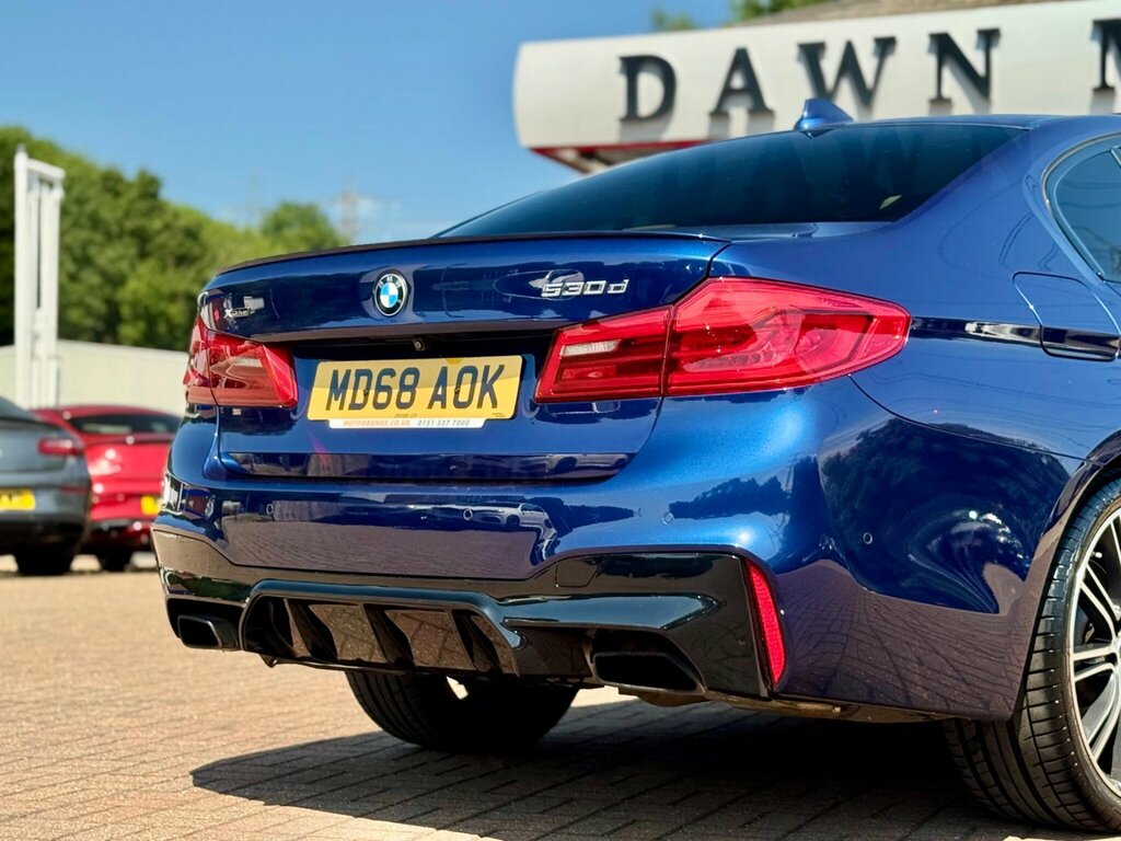 BMW 5 Series 3.0 530D M Sport Xdrive Euro 6 Ss Blue #5