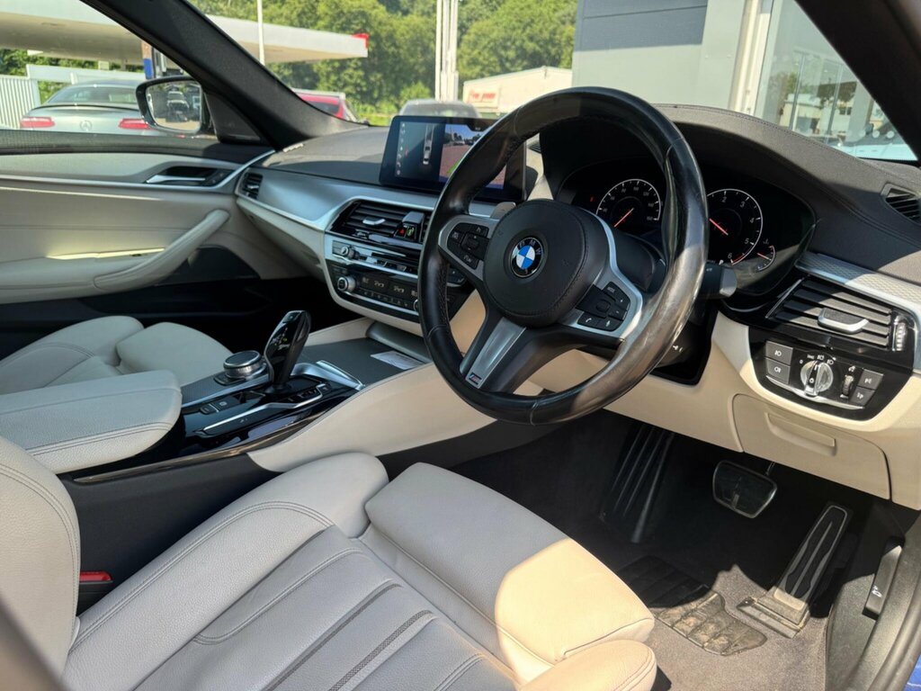 BMW 5 Series 3.0 530D M Sport Xdrive Euro 6 Ss Blue #4