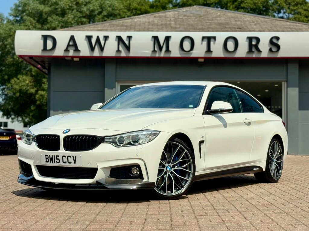 BMW 4 Series 2.0 420D M Sport Euro 6 Ss White #5
