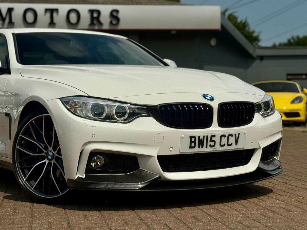 BMW 4 Series 2.0 420D M Sport Euro 6 Ss White #6